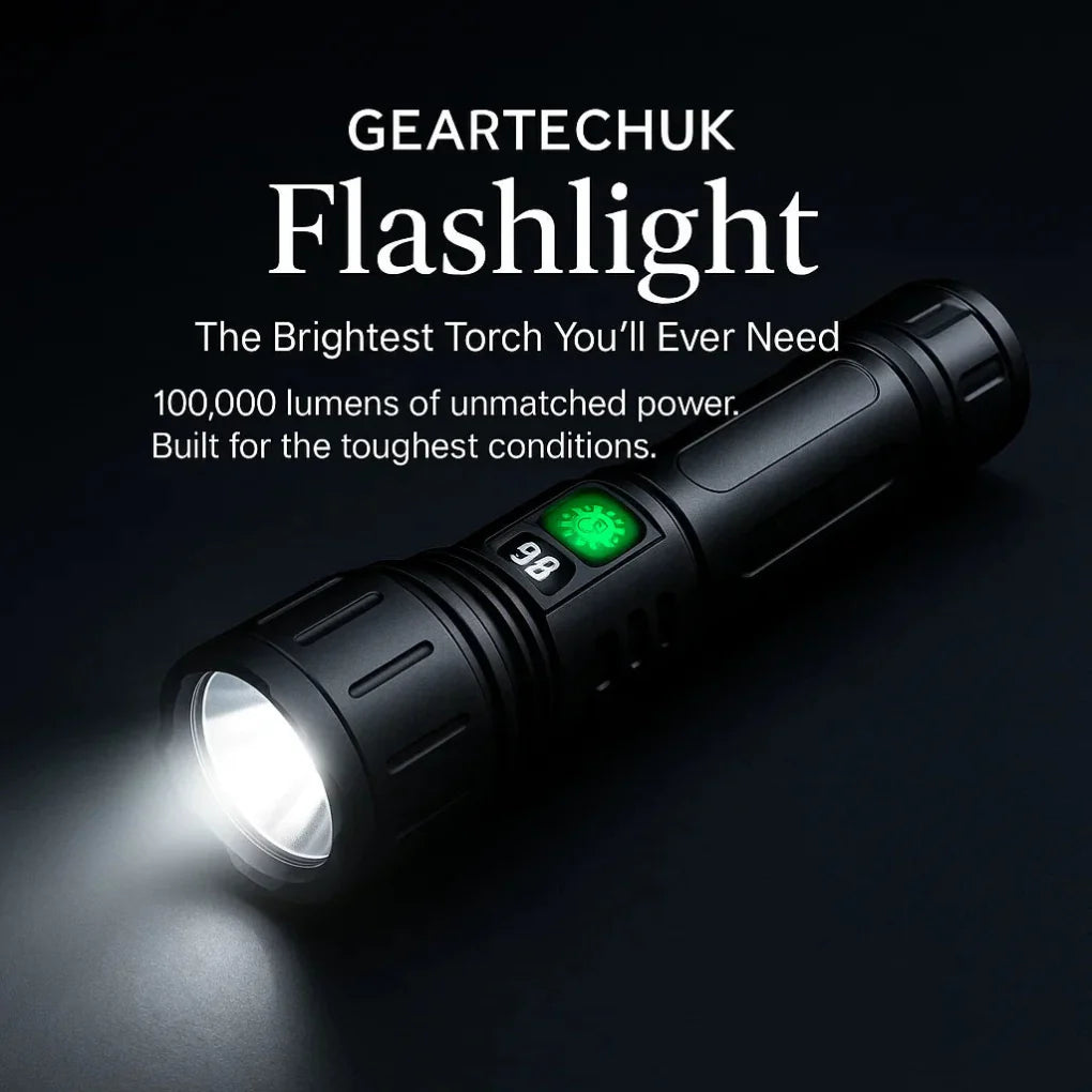 100000 lumen zaklamp 7