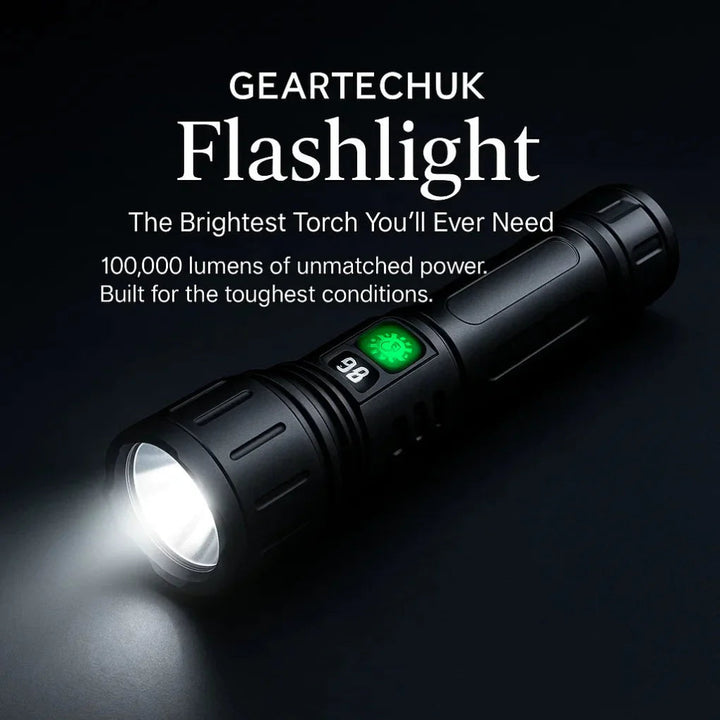 100000 lumen zaklamp 7
