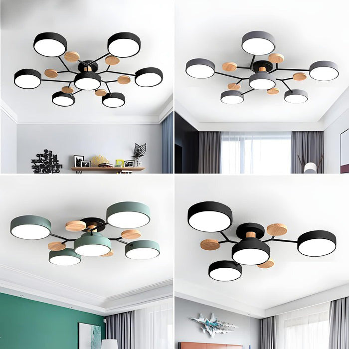 Plafondlamp LED – Modern Rond Design met Keuze uit Lichtkleur &amp; Maten