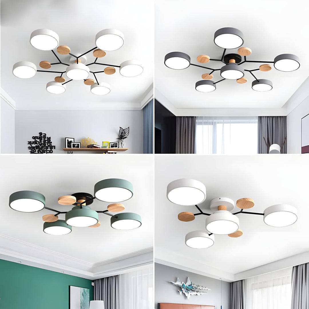 Plafondlamp LED – Modern Rond Design met Keuze uit Lichtkleur &amp; Maten