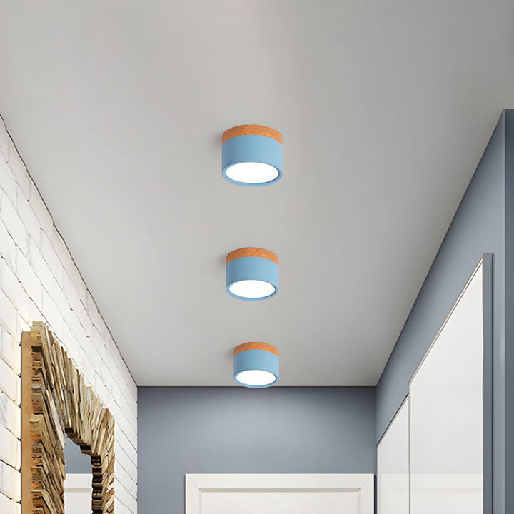 LED Plafondlamp – Modern Cilindervormig Ontwerp voor Strak Interieur