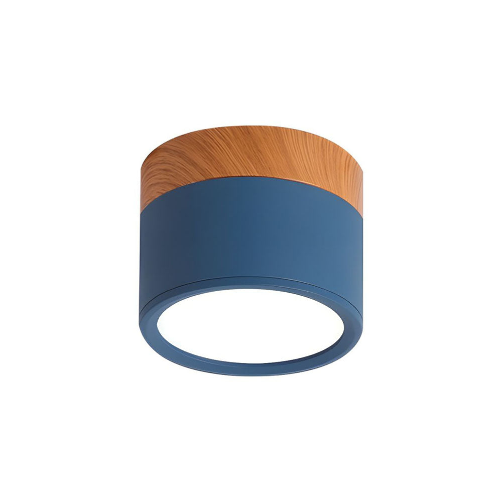 Cylora Llum de sostre – Disseny modern cilíndric d'alumini amb il·luminació LED eficient energèticament