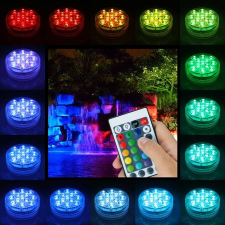 AquaGlow Waterdichte LED Verlichting – Oplaadbaar, Kleurrijk &amp; Geschikt voor Vijver of Zwembad (Copy) VestraGear
