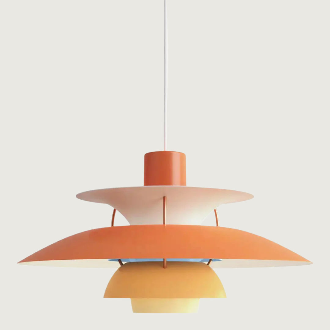 Lunaris plafondlamp – Moderne metalen hanglamp met dimbare LED & strak minimalistisch ontwerp