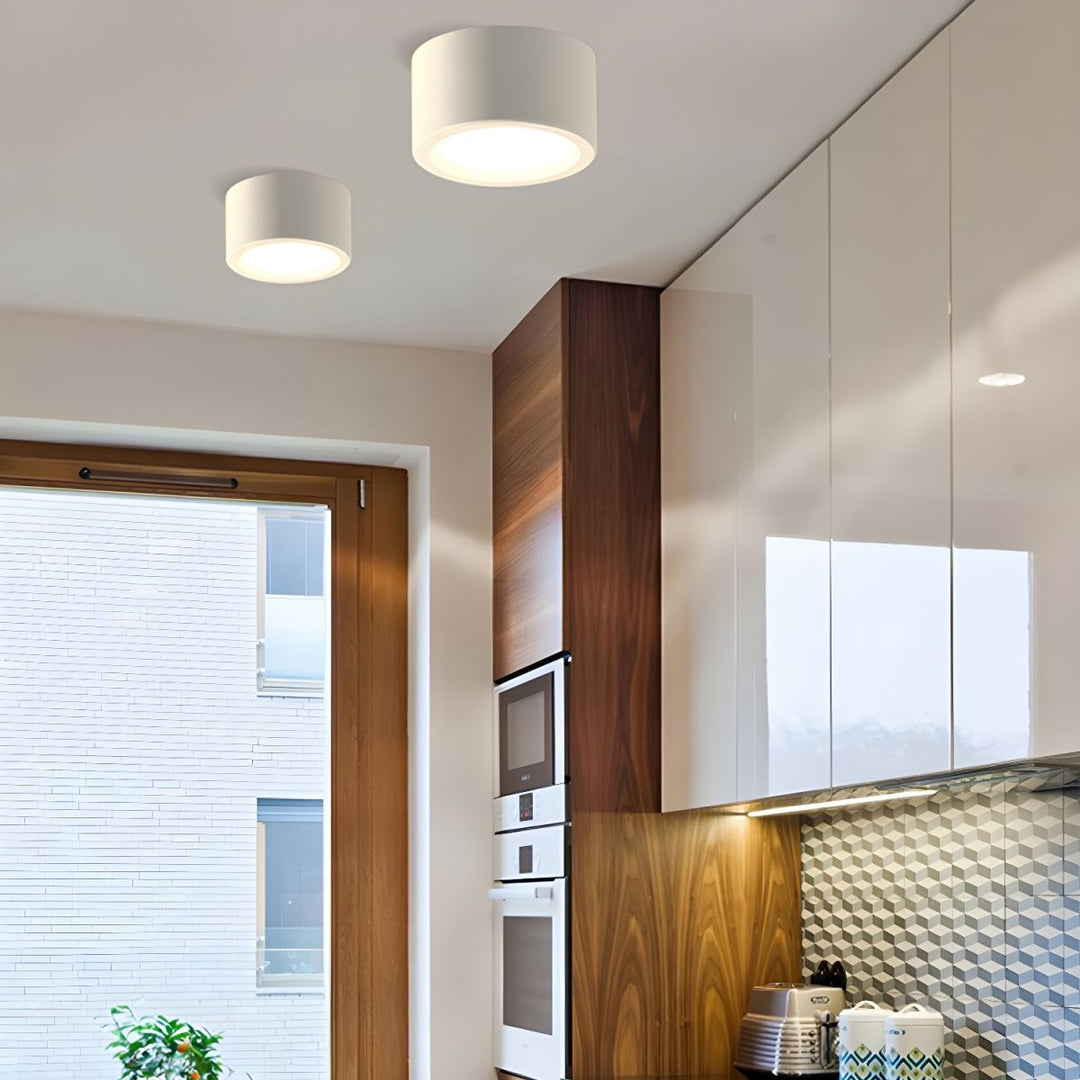 LED Opbouw Plafondlamp Rond – Compacte Downlight