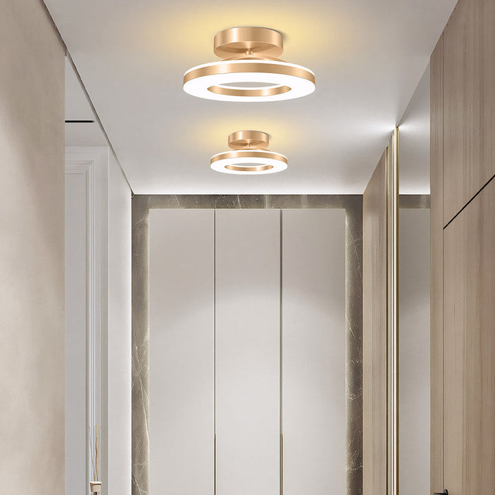Aurion Plafondlamp – Luxe Gouden Design van IJzer met Energiezuinige LED-Verlichting