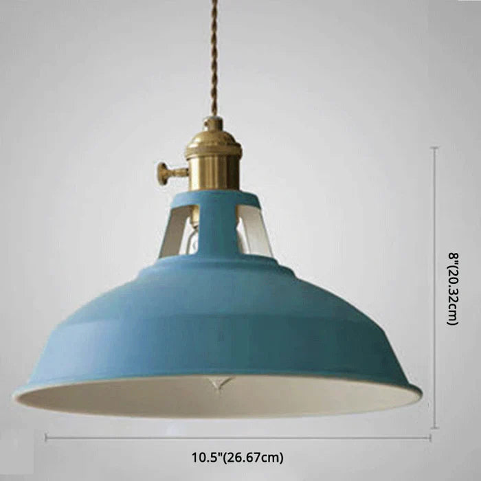 Lámpara colgante IronGlow – Lámpara metálica industrial con diseño retro y cadena ajustable