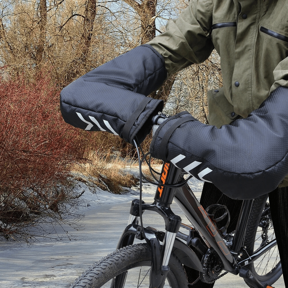 Gants Wind Guard – Gants de vélo coupe-vent avec bouts de doigts ouverts