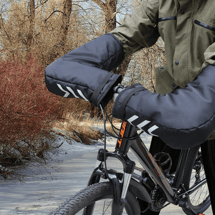 Gants Wind Guard – Gants de vélo coupe-vent avec bouts de doigts ouverts