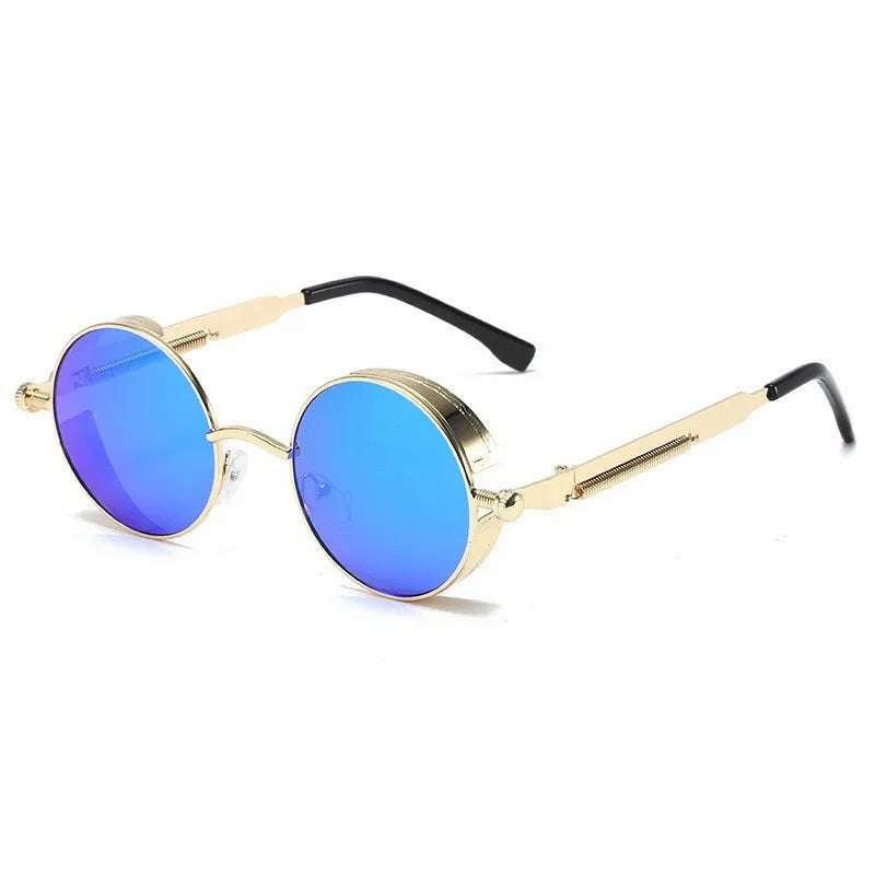 RetroLux Ronde Vintage Zonnebril – Unisex met UV400 Bescherming