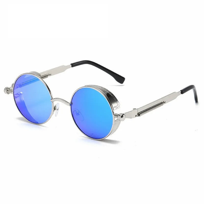 RetroLux Ronde Vintage Zonnebril – Unisex met UV400 Bescherming