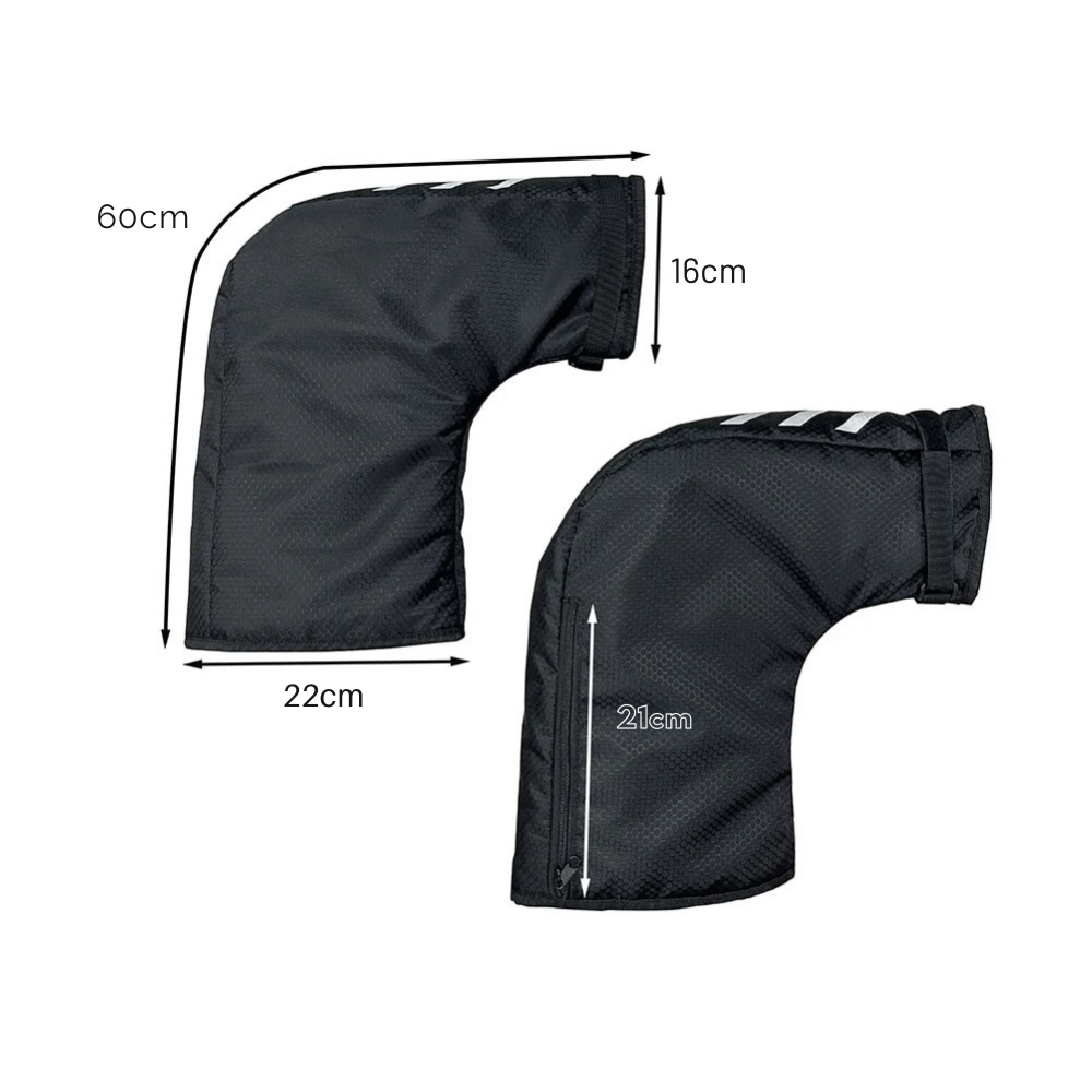 Gants Wind Guard – Gants de vélo coupe-vent avec bouts de doigts ouverts