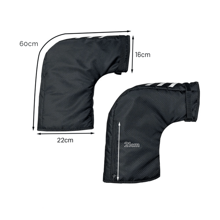 Gants Wind Guard – Gants de vélo coupe-vent avec bouts de doigts ouverts