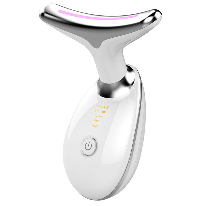 Lurevia Massager pour visage et cou – thérapie LED, technologie TouchGlow &amp; design portable
