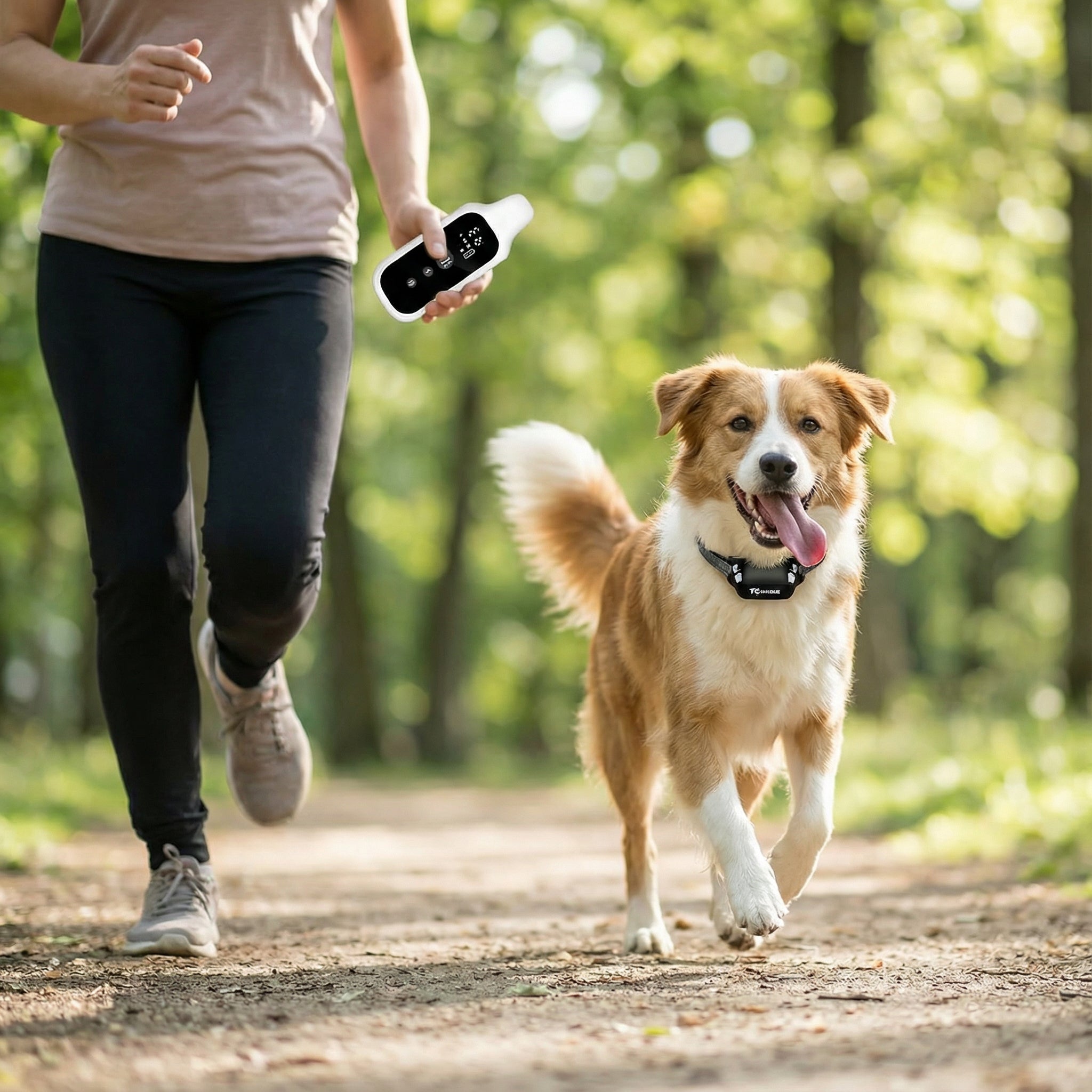 Collare per addestramento cani con telecomando – Impermeabile, ricaricabile e regolabile