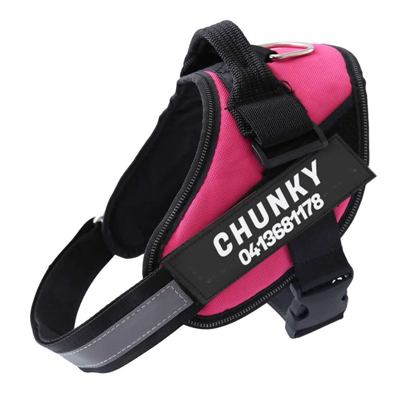 Dogura – Arnés para Perro Anti-Trek Reflectante y Cómodo con Nombre
