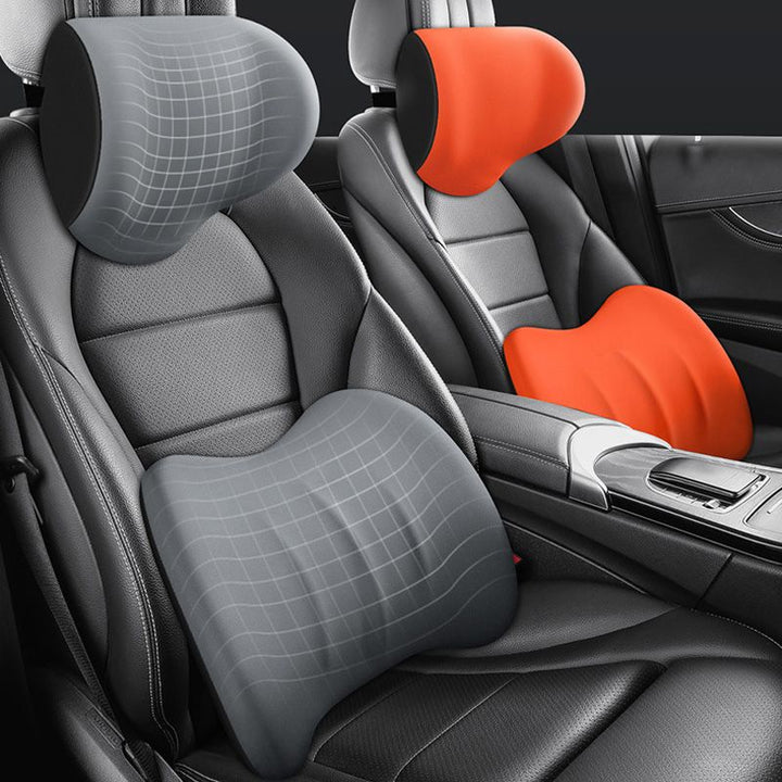 AutoEase ComfortRide Set – Ergonomisch Geheugenschuim Kussen voor Auto’s