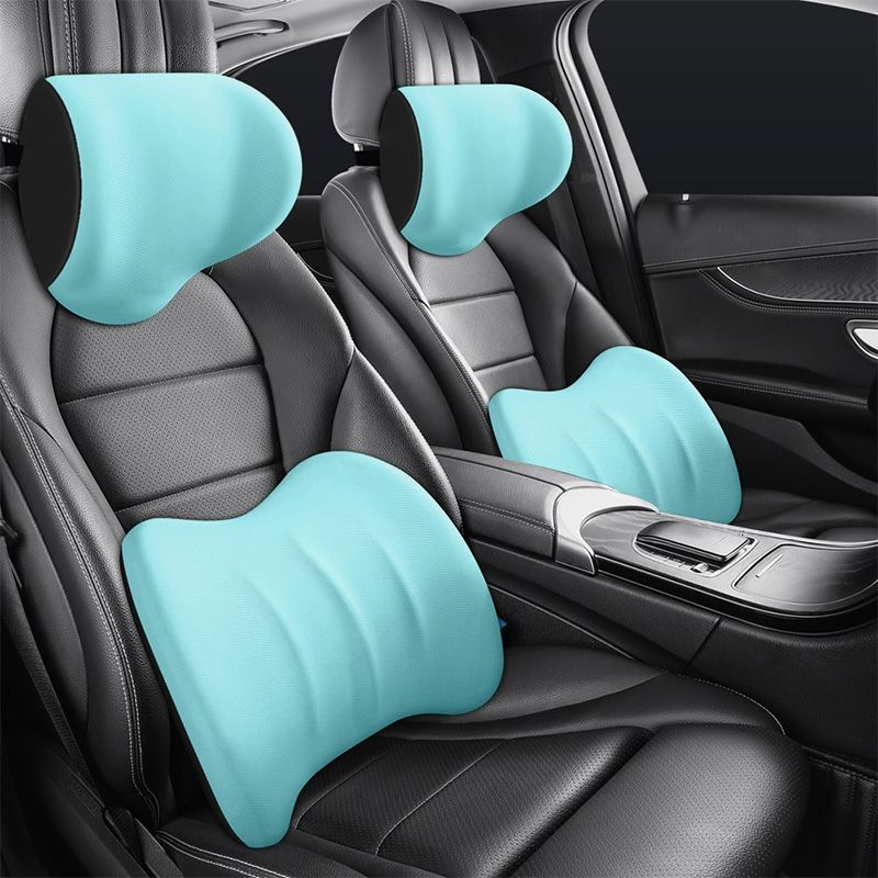 AutoEase ComfortRide Set – Coixí ergonòmic de memòria per a cotxes
