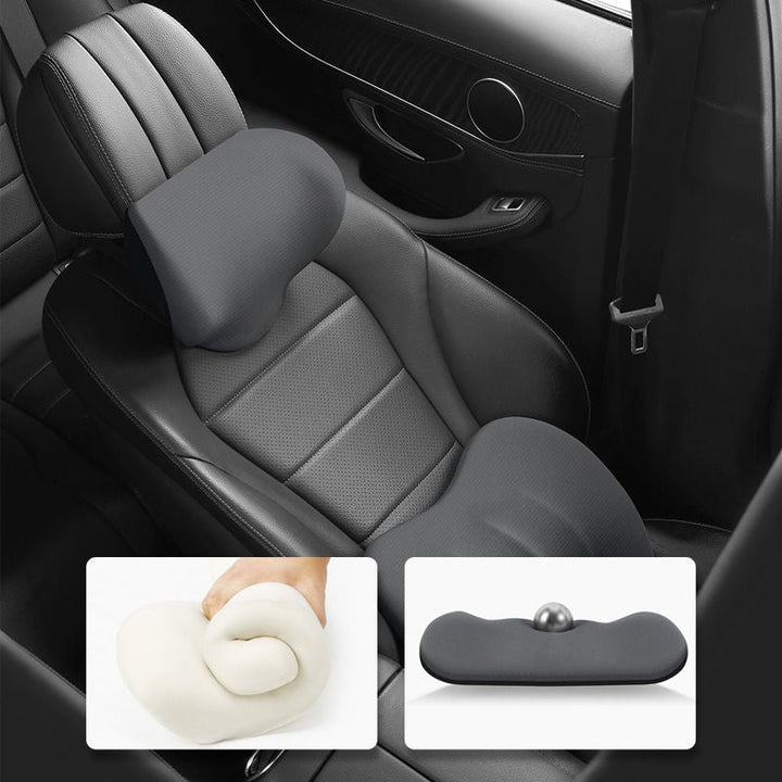 AutoEase ComfortRide Set – Ergonomisch Geheugenschuim Kussen voor Auto’s