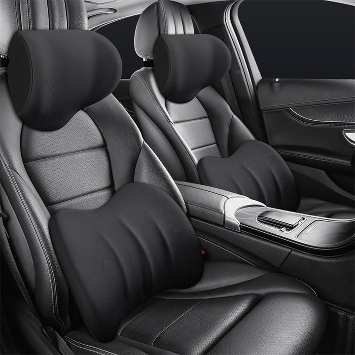 AutoEase ComfortRide Set – Ergonomisch Geheugenschuim Kussen voor Auto’s