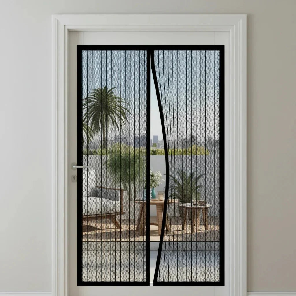 BREEZEMESH – Magnetic Hands-Free Door Screen Curtain Vestragear