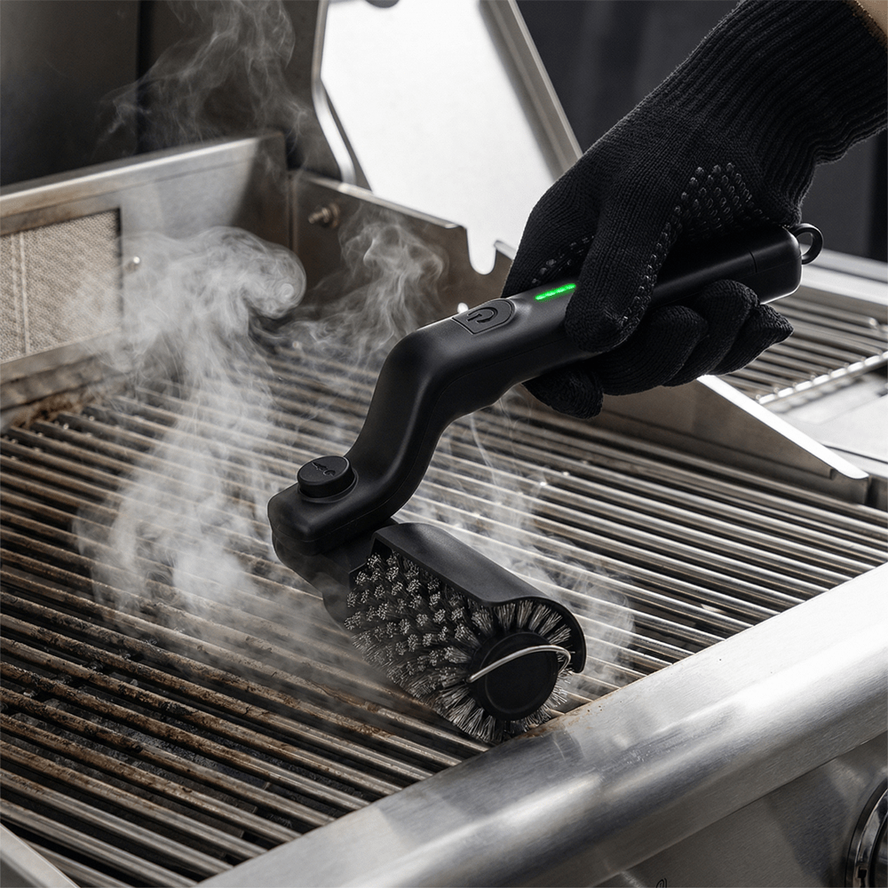 BBQTORQUE – Electric Grill Cleaning Tool with 3 Speeds Vestragear