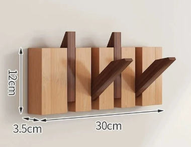 Wandkapstok hout – Inklapbare haken en ruimtebesparend design VestraGear