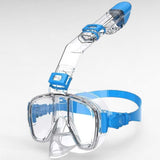 Transparant blauw