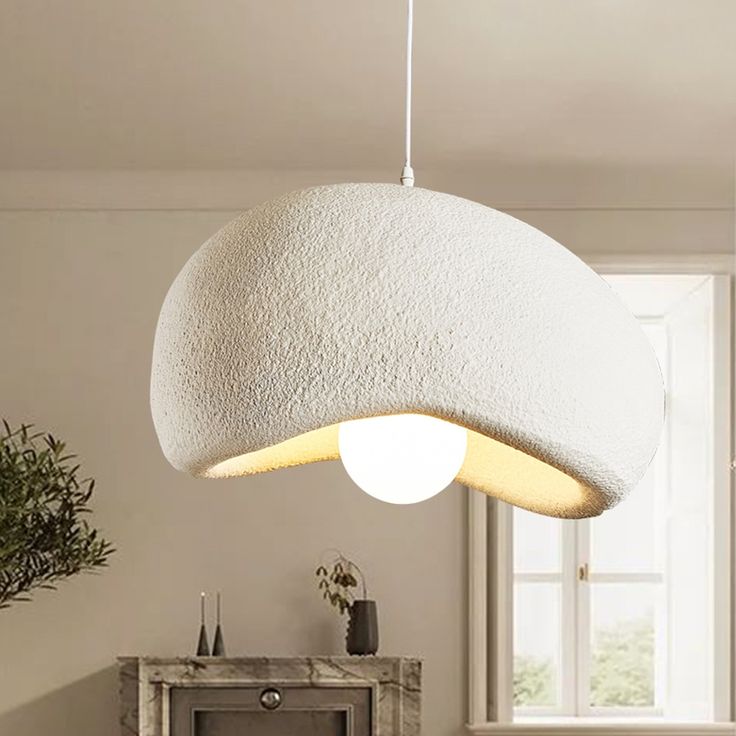 Serinori – Lámpara colgante Wabi Sabi diseño de nubes – Luz japonesa relajante
