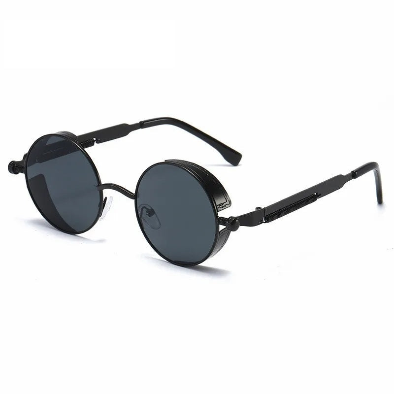 RetroLux Ronde Vintage Zonnebril – Unisex met UV400 Bescherming