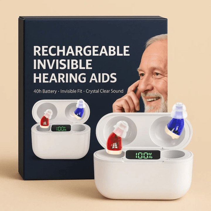 Écouteurs intra-auriculaires – Conception compacte, rechargeable et discrète pour un usage quotidien