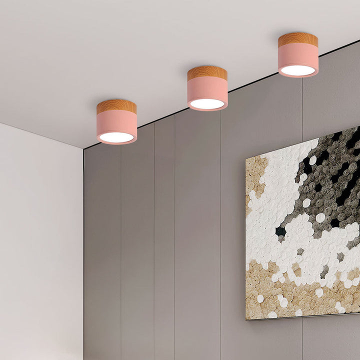 LED Plafondlamp – Modern Cilindervormig Ontwerp voor Strak Interieur