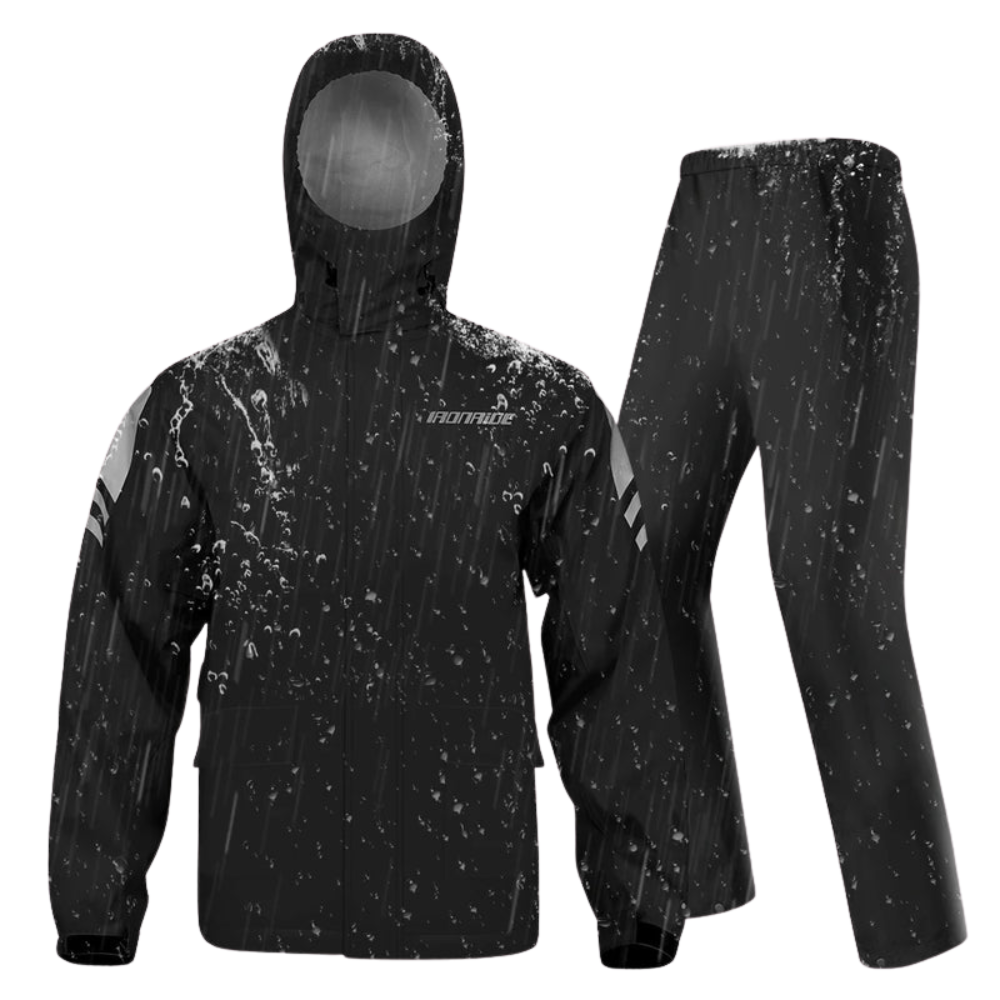 RiderPro Motorregenjas – Waterdichte Unisex Jas met Ergonomisch &amp; Winddicht Ontwerp