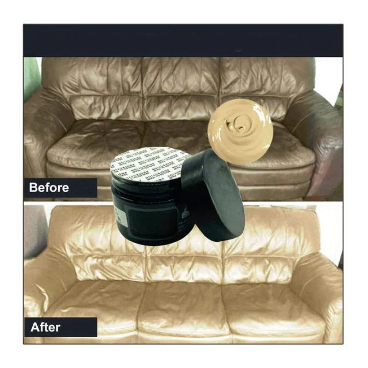 Revivo – Crema para cuero refrescante y protectora para zapatos y muebles