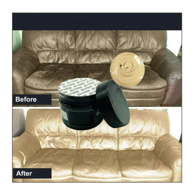 Revivo – Crema para cuero refrescante y protectora para zapatos y muebles