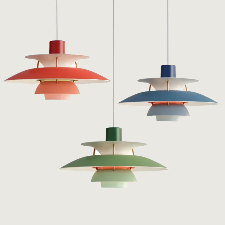 Lunaris plafondlamp – Moderne metalen hanglamp met dimbare LED &amp; strak minimalistisch ontwerp