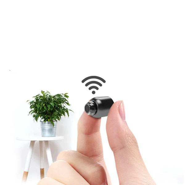Securo – Telecamera di sicurezza WiFi Full HD con visione notturna e sensore di movimento