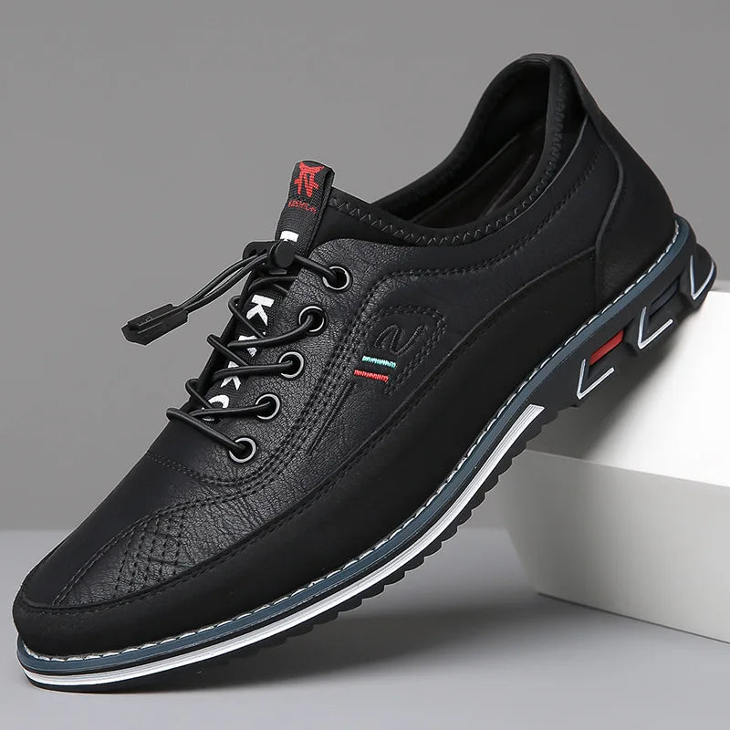 Berliano – Scarpe Oxford da uomo con lacci e comfort traspirante