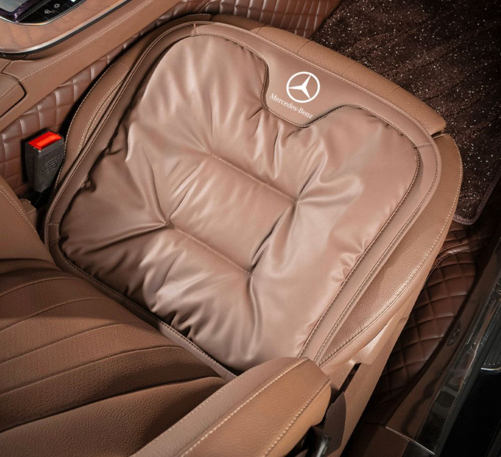 Almofada ergonómica para coche – Confort ao sentar con apoio lumbar para viaxes saudables e relaxadas