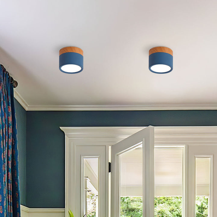 LED Plafondlamp – Modern Cilindervormig Ontwerp voor Strak Interieur