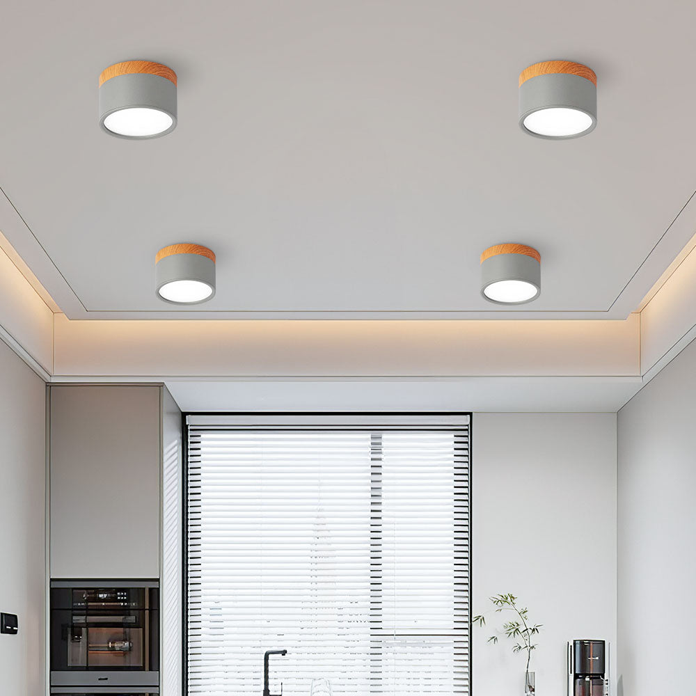 LED Plafondlamp – Modern Cilindervormig Ontwerp voor Strak Interieur