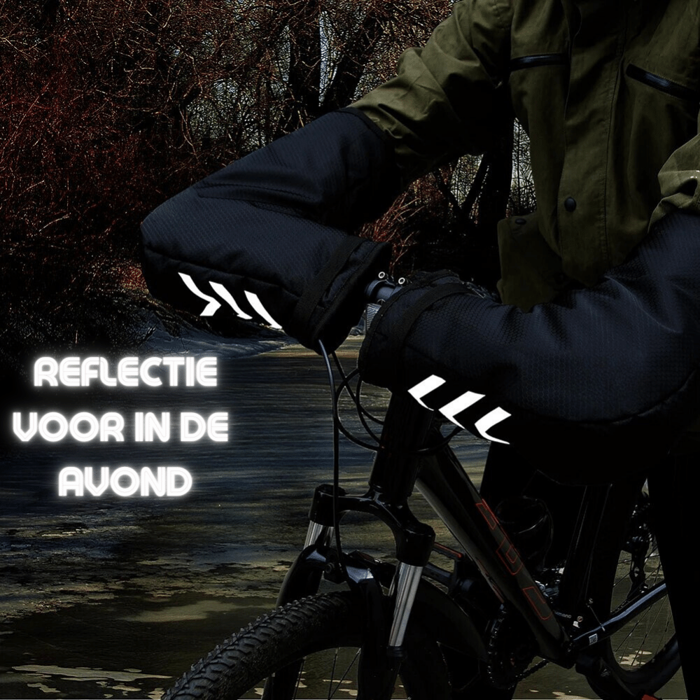 Gants Wind Guard – Gants de vélo coupe-vent avec bouts de doigts ouverts
