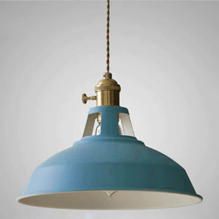 LuzRetroca hanglamp – Vintage industriële metalen plafondlamp met klassiek zwart design