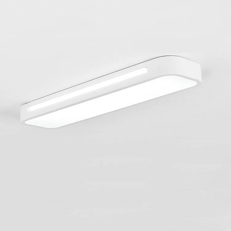 Nordelio Plafondlamp – Design Minimalista Escandinavo com Perfil LED Delgado &amp; Alto Rendimento Luminoso