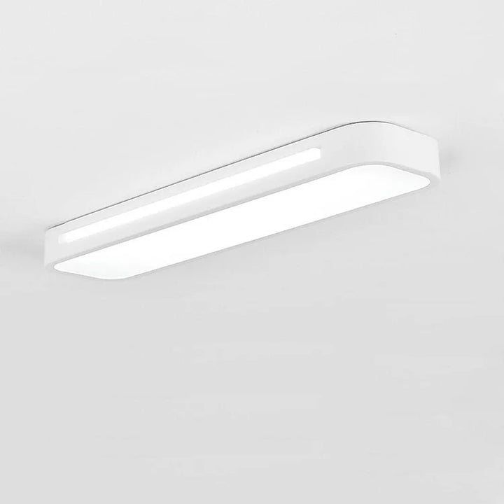 Nordelio Plafondlamp – Design Minimalista Escandinavo com Perfil LED Delgado &amp; Alto Rendimento Luminoso