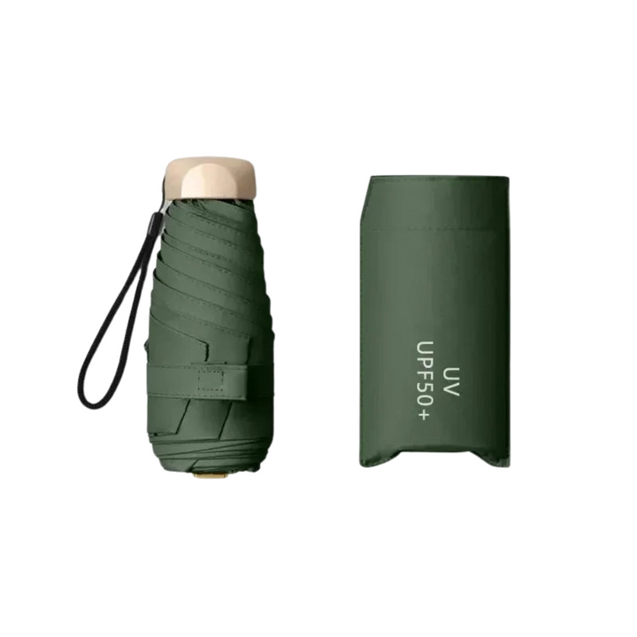 SkyShield Miniparaplu – Guarda-chuva compacto dobrável com proteção UV e design resistente ao vento