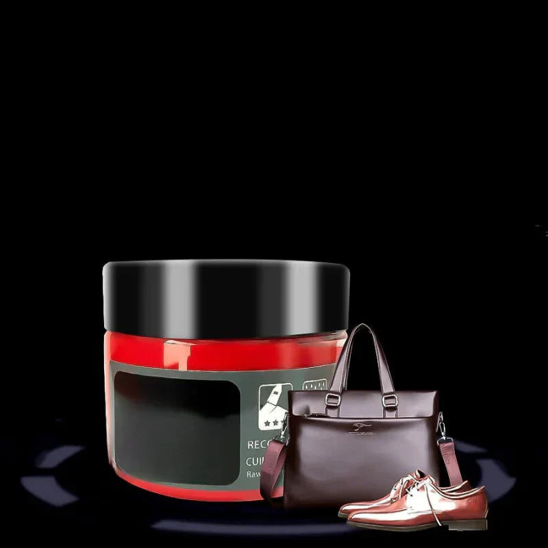 Revivo – Crema para cuero refrescante y protectora para zapatos y muebles