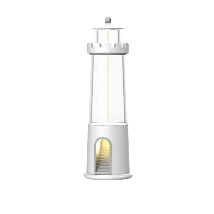 Lámpara Torre de Luz – Lámpara Nocturna con Proyección de Luna, Altavoz Bluetooth y Control Remoto