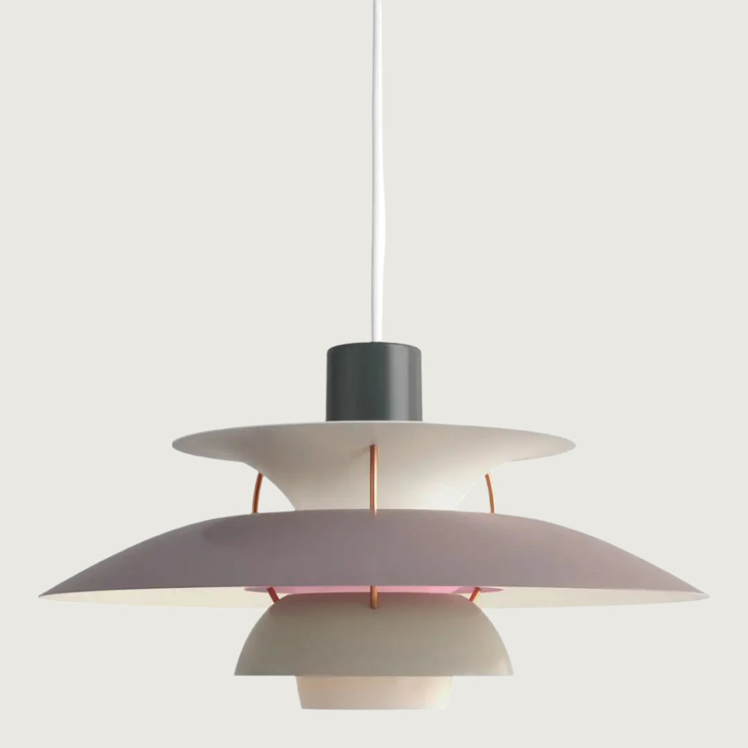 Lunaris plafondlamp – Moderne metalen hanglamp met dimbare LED & strak minimalistisch ontwerp