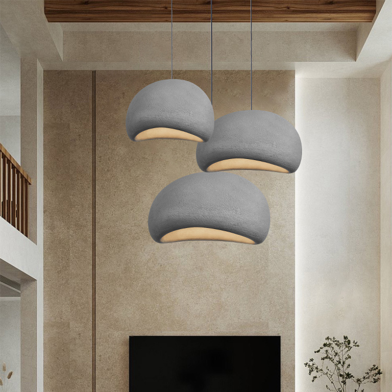 Serinori – Lámpara colgante Wabi Sabi diseño de nubes – Luz japonesa relajante